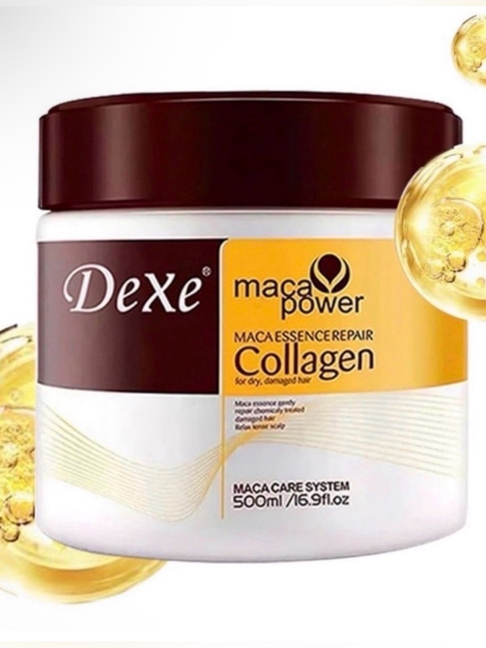 Dexe Maca Power Collagen Hair Mask Treatment 500ml